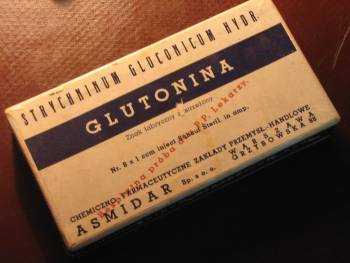 Jeden z preparatw strychniny - Glutonina